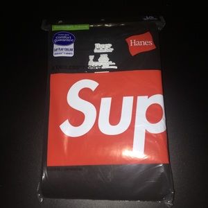 Supreme Hanes Tee 3 Pack
